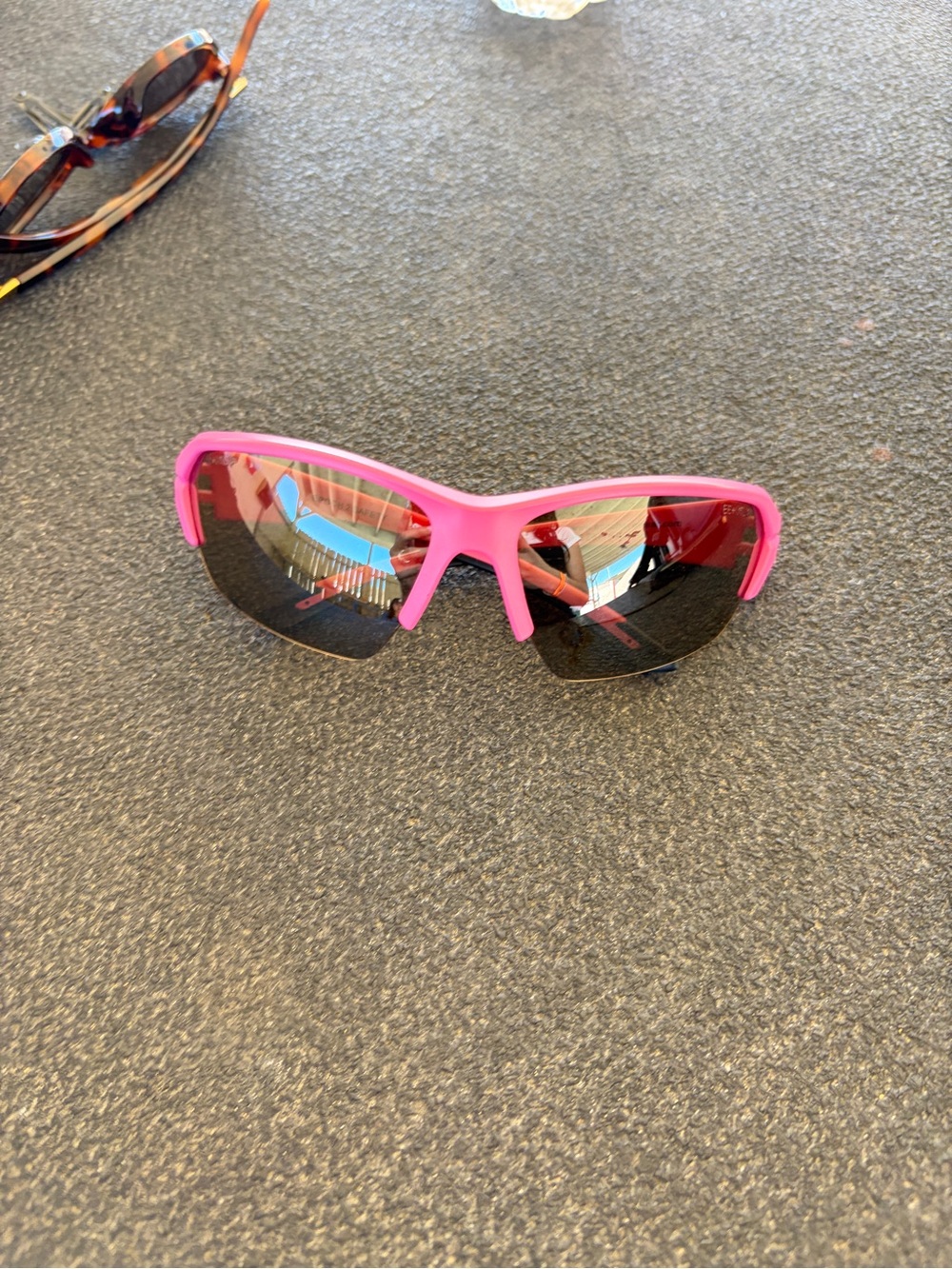 Women Pink Sport Sunglasses - UV Protection
